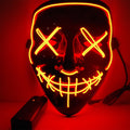 Máscaras de Horror Led para Festas